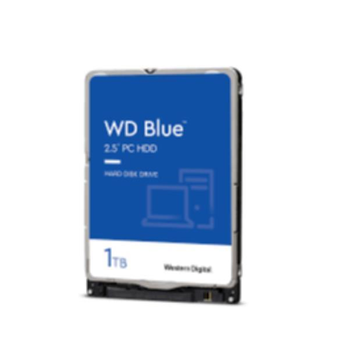WD Blue WD10SPZX - HDD - 1 TB - interno - 2.5" - SATA 6Gb/s - 5400 rpm - buffer: 128 MB